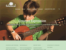 Tablet Screenshot of guitarborist.com